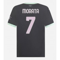 Stroje piłkarskie AC Milan Alvaro Morata #7 Koszulka Trzeciej 2024-25 Krótki Rękaw